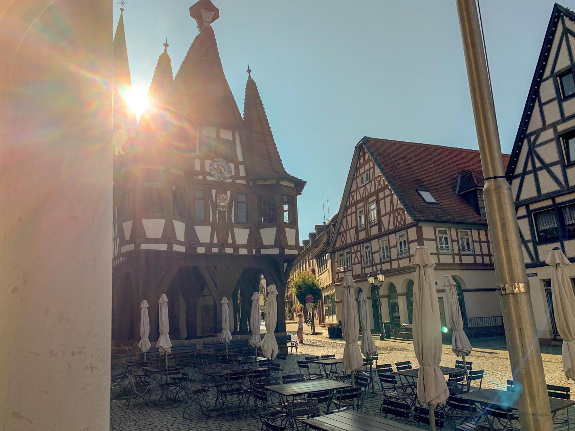 Apartment Am Historischen Rathaus Michelstadt Exterior foto